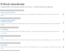 Tablet Screenshot of elrincondesordenado.blogspot.com