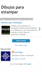 Mobile Screenshot of dibujosparaestampar.blogspot.com