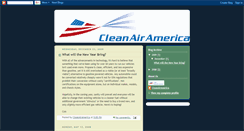 Desktop Screenshot of cleanairamerica.blogspot.com