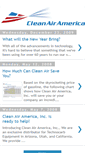 Mobile Screenshot of cleanairamerica.blogspot.com