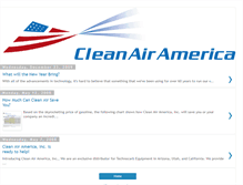 Tablet Screenshot of cleanairamerica.blogspot.com