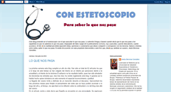 Desktop Screenshot of conestetoscopio.blogspot.com
