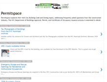Tablet Screenshot of permitspace.blogspot.com