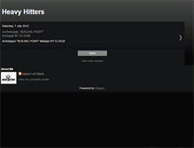 Tablet Screenshot of hhitters.blogspot.com
