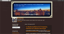 Desktop Screenshot of estoespasionporcadiz.blogspot.com