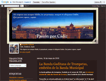 Tablet Screenshot of estoespasionporcadiz.blogspot.com