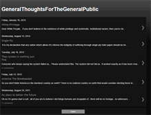 Tablet Screenshot of generalthoughtsforthegeneralpublic.blogspot.com