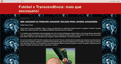 Desktop Screenshot of otranscenderdofutebol.blogspot.com