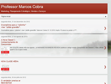 Tablet Screenshot of professormarcoscobra.blogspot.com