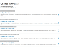 Tablet Screenshot of orientesoriente.blogspot.com