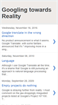 Mobile Screenshot of googlingtowardsreality.blogspot.com