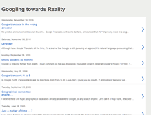 Tablet Screenshot of googlingtowardsreality.blogspot.com