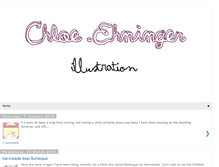 Tablet Screenshot of chloeehninger.blogspot.com