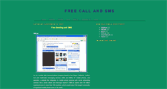 Desktop Screenshot of freesmscall.blogspot.com