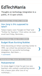 Mobile Screenshot of edtechmania.blogspot.com