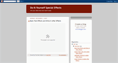 Desktop Screenshot of diyfx.blogspot.com