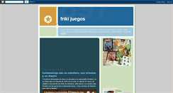 Desktop Screenshot of frikijuegos.blogspot.com