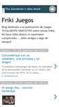 Mobile Screenshot of frikijuegos.blogspot.com