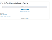 Tablet Screenshot of efacocais.blogspot.com
