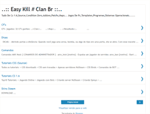 Tablet Screenshot of easykillclanbr.blogspot.com