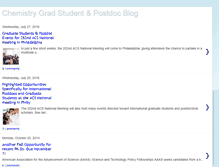 Tablet Screenshot of chemgradblog.blogspot.com