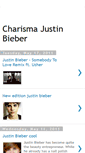 Mobile Screenshot of charismajustinbieber.blogspot.com