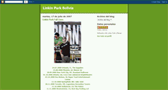 Desktop Screenshot of linkinparkbolivia.blogspot.com