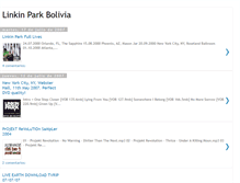 Tablet Screenshot of linkinparkbolivia.blogspot.com