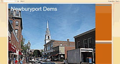 Desktop Screenshot of newburyportdems.blogspot.com