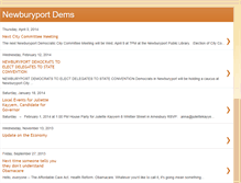 Tablet Screenshot of newburyportdems.blogspot.com