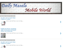 Tablet Screenshot of dailymobileupdate.blogspot.com