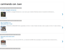 Tablet Screenshot of caminandoconjuan.blogspot.com