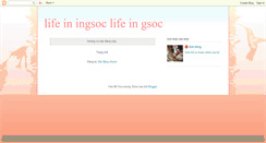 Desktop Screenshot of lifeiningsoc.blogspot.com