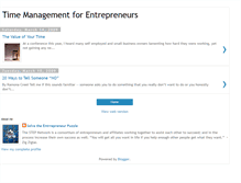 Tablet Screenshot of entrepreneurtime.blogspot.com