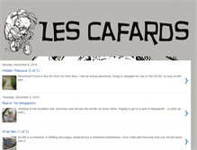 Tablet Screenshot of lescafards.blogspot.com