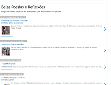 Tablet Screenshot of belaspoesiasereflexoes.blogspot.com