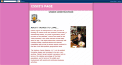 Desktop Screenshot of essiespage.blogspot.com