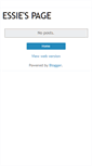 Mobile Screenshot of essiespage.blogspot.com