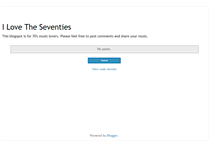 Tablet Screenshot of ilovetheseventies.blogspot.com
