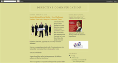 Desktop Screenshot of directivecommunication.blogspot.com