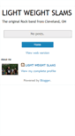 Mobile Screenshot of lightweightslams.blogspot.com