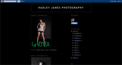 Desktop Screenshot of hadleyjamesprtfolio.blogspot.com