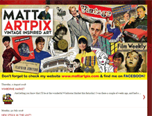Tablet Screenshot of mattartpix.blogspot.com