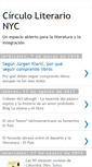 Mobile Screenshot of circuloliterarionyc.blogspot.com