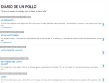 Tablet Screenshot of diariodeunpollo.blogspot.com