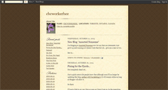 Desktop Screenshot of cbcworkerbee.blogspot.com
