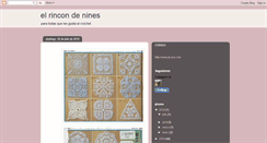 Desktop Screenshot of nines-crochet.blogspot.com