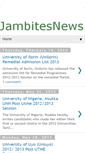 Mobile Screenshot of jambitesnews.blogspot.com
