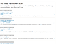 Tablet Screenshot of bi-dev-team.blogspot.com