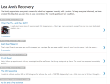 Tablet Screenshot of leaannsrecovery.blogspot.com
